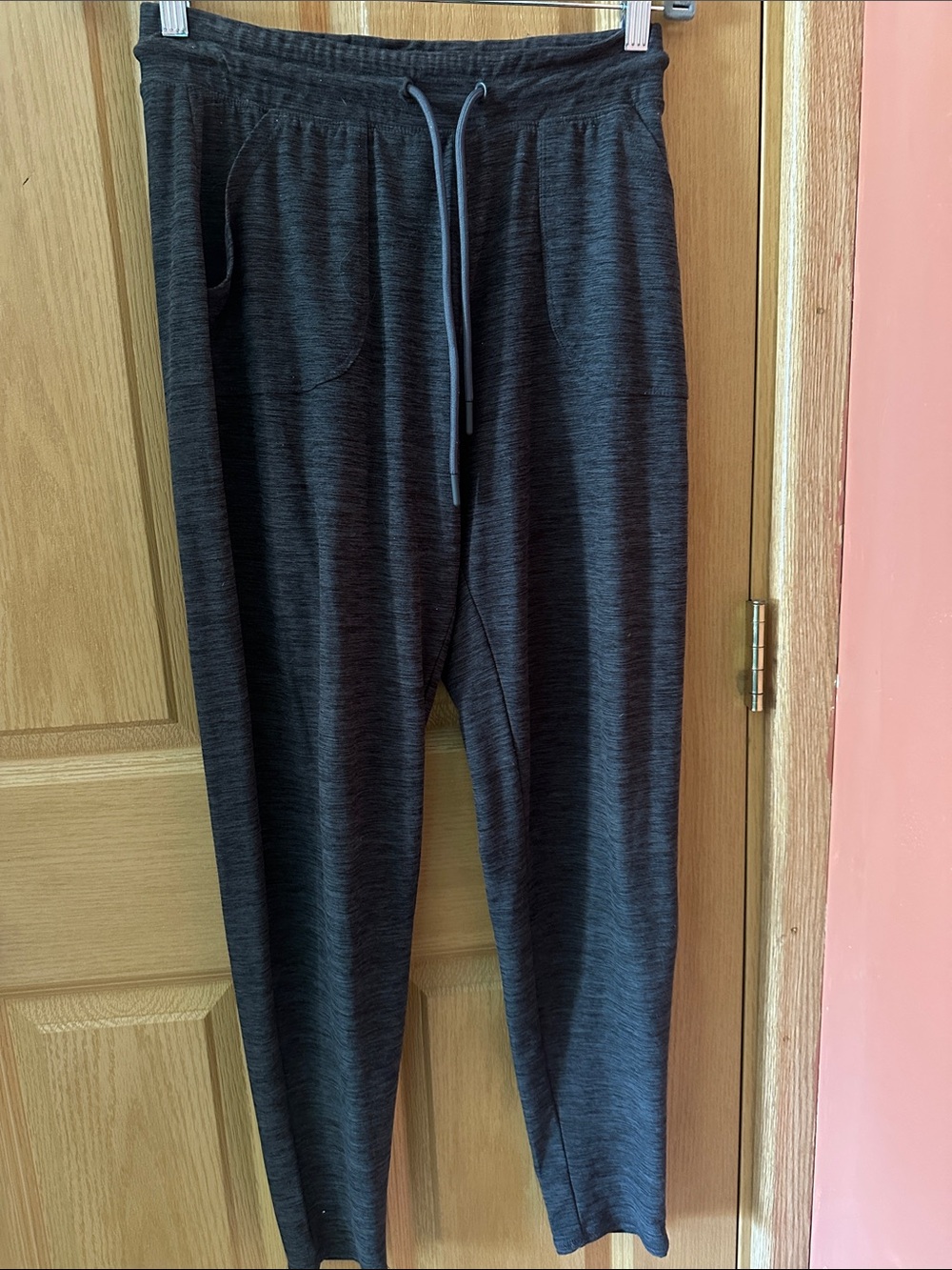 MTA Sport Charcoal Black Drawstring Joggers